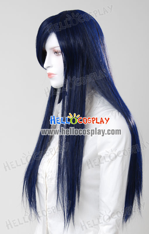 cosplay midnight navy medium wig