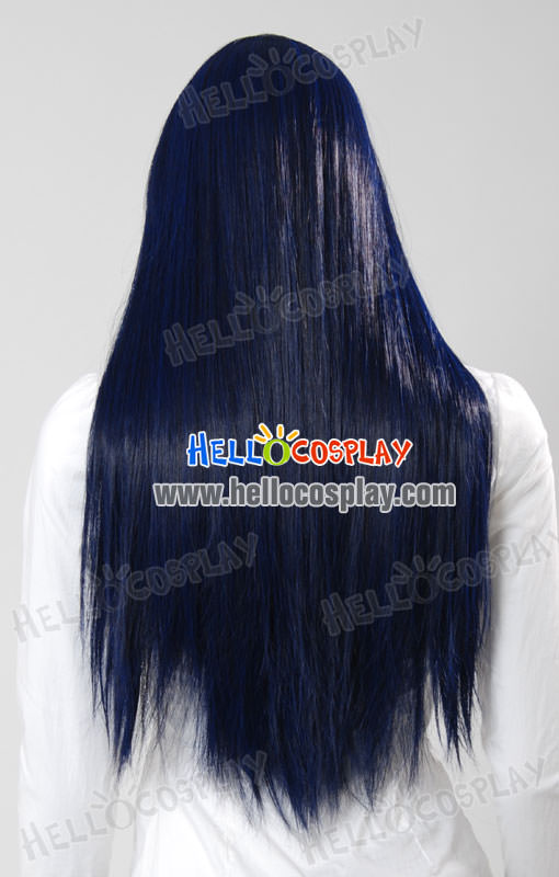 cosplay midnight navy medium wig