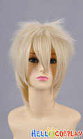Beige Cosplay Short Layered Wig Beige Cosplay Short Layered Wig