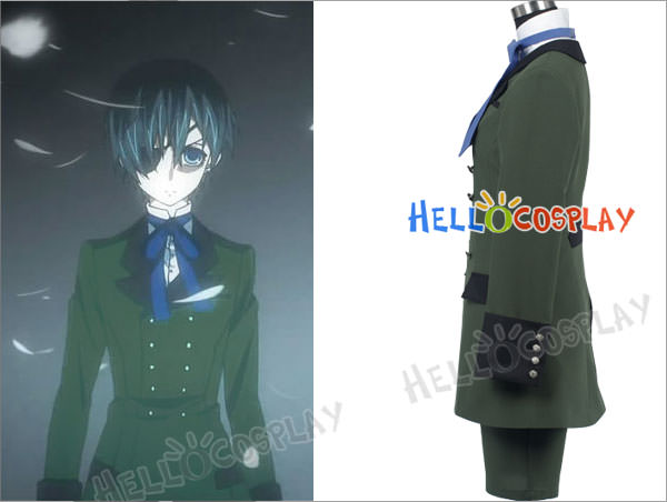 Black Butler Kuroshitsuji Ciel Phantomhive Cosplay Costume