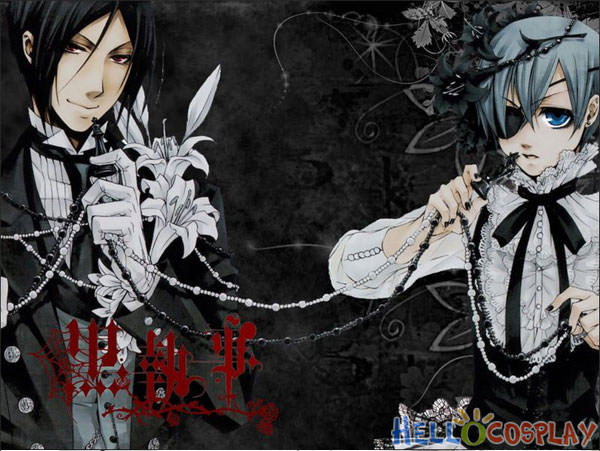 Black Butler Kuroshitsuji Sebastian Michaelis Costume