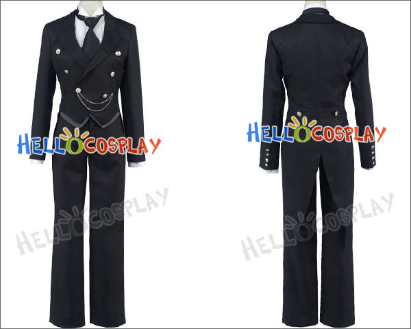 Black Butler Kuroshitsuji Sebastian Michaelis Costume