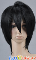 Black Cosplay Short Wig Layered Black Cosplay Short Wig Layered