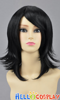 Black Layered Cosplay Short Wig Black Layered Cosplay Short Wig