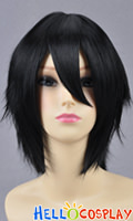 Black Short Layered Cosplay Wig Black Short Layered Cosplay Wig