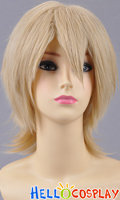 Blonde Gold Short Wig Layered Cosplay Wig Blonde Gold Short Wig Layered Cosplay Wig