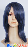 Blue Black Short Cosplay Wig Blue Black Short Cosplay Wig
