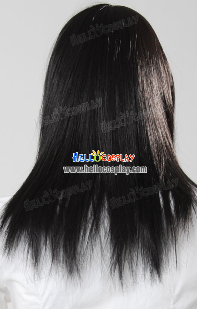 cosplay black short wig