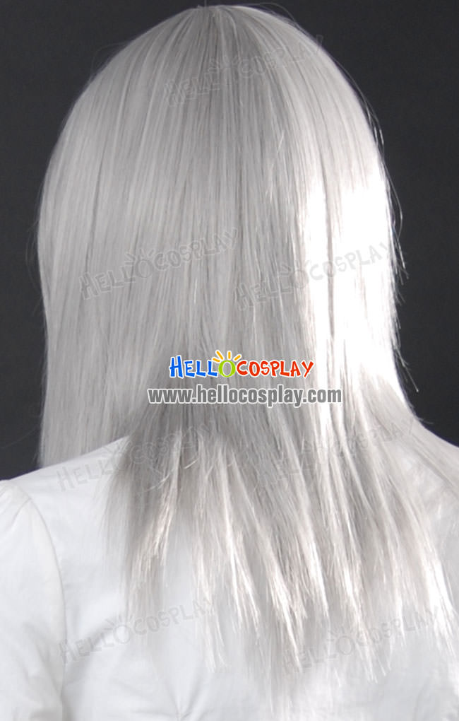 cosplay silver grey short wig