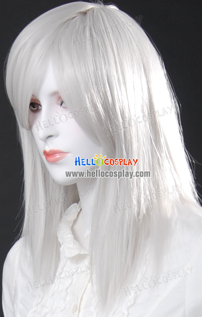 cosplay white short wig