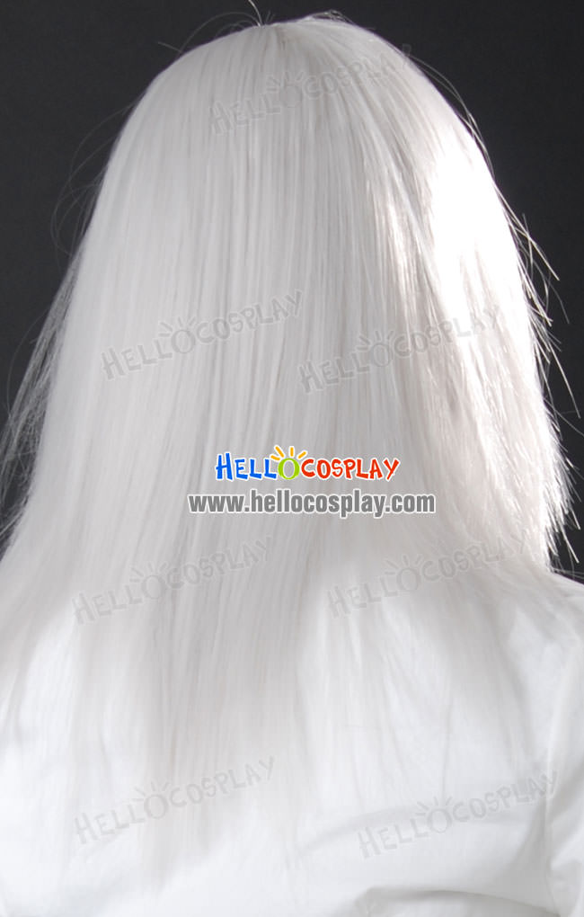 cosplay white short wig