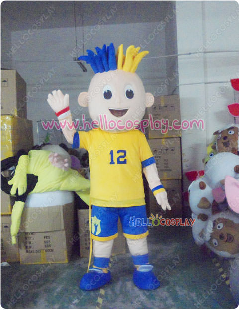 The 2012 UEFA European Football Championship Mascots Slavko Mascot
