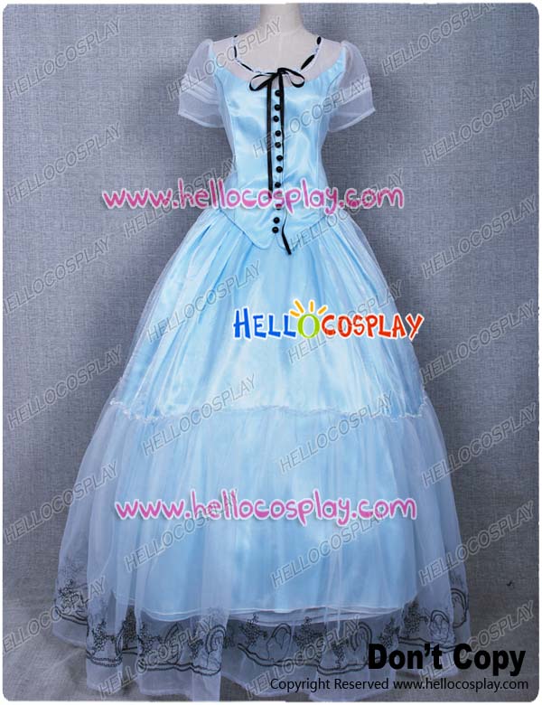 Alice In Wonderland Costume Alice Blue Gorgeous Dress