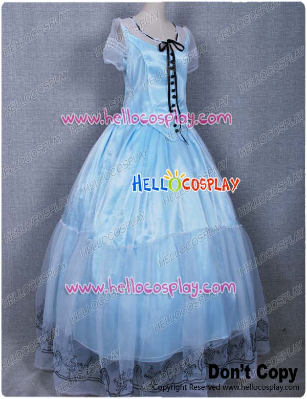 Alice In Wonderland Costume Alice Blue Gorgeous Dress