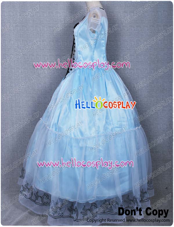 Alice In Wonderland Costume Alice Blue Gorgeous Dress