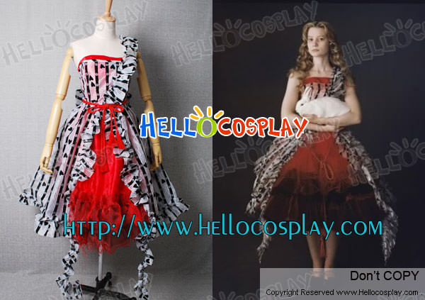 Alice In Wonderland Costume Alice Red Court