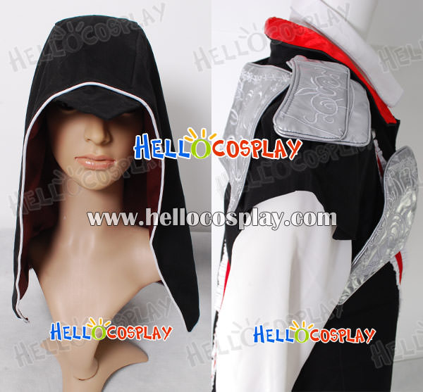 Assassin's Creed II 2 Cosplay Ezio Black Costume