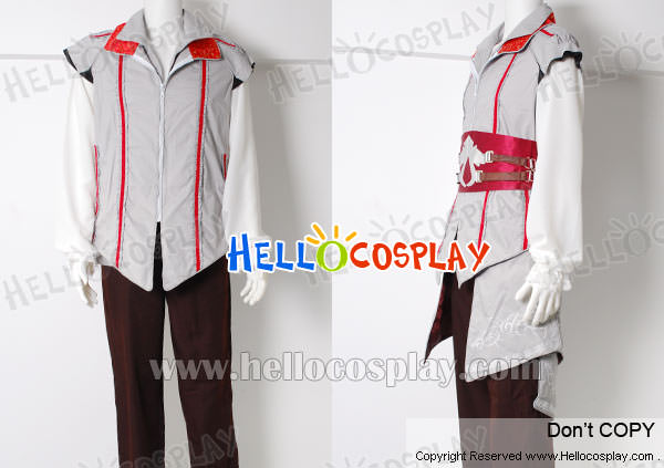 Assassin's Creed II 2 Cosplay Ezio Costume