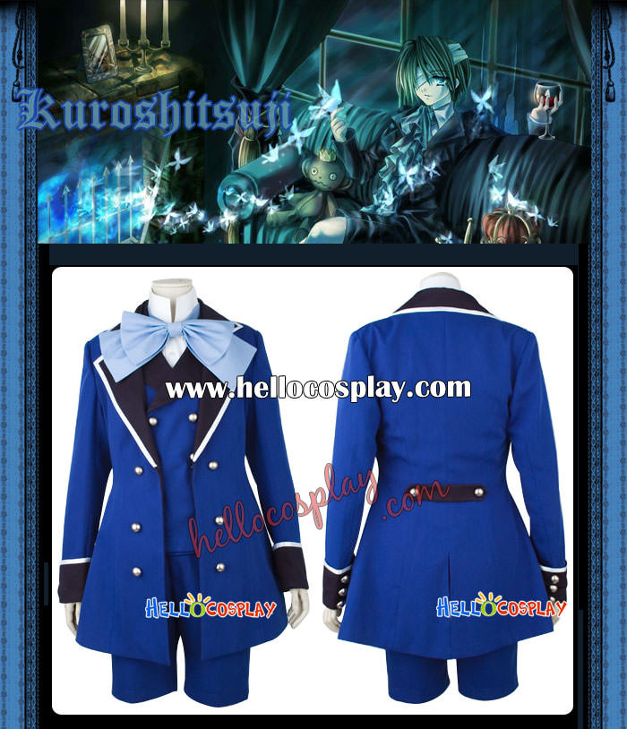 Black Butler Ciel Phantomhive Blue Costume