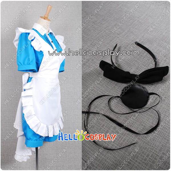 Black Butler Cosplay Ciel in Wonderland Ciel Alice Version Dress