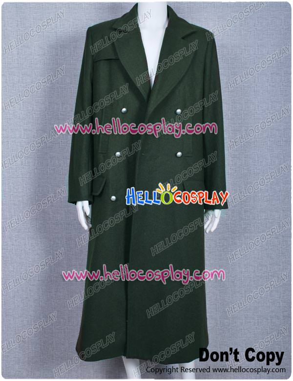 Doctor Who Costume Cyan Green Coat Series 6 The 11th Dr. Who