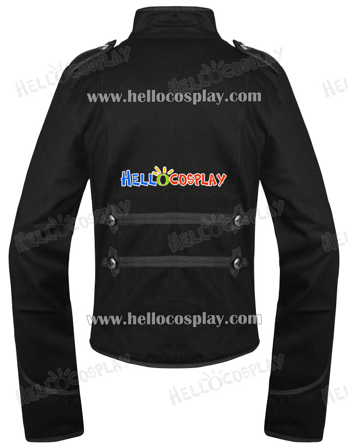 Emo Black My Chemical Romance Military Parade Jacket