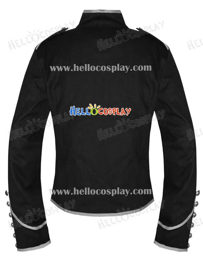 Emo Silver Military Parade My Chemical Romance Jacket