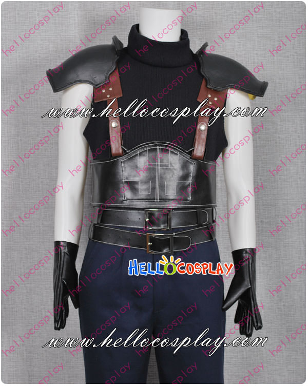 Final Fantasy VII Cosplay Zack Fair Costume
