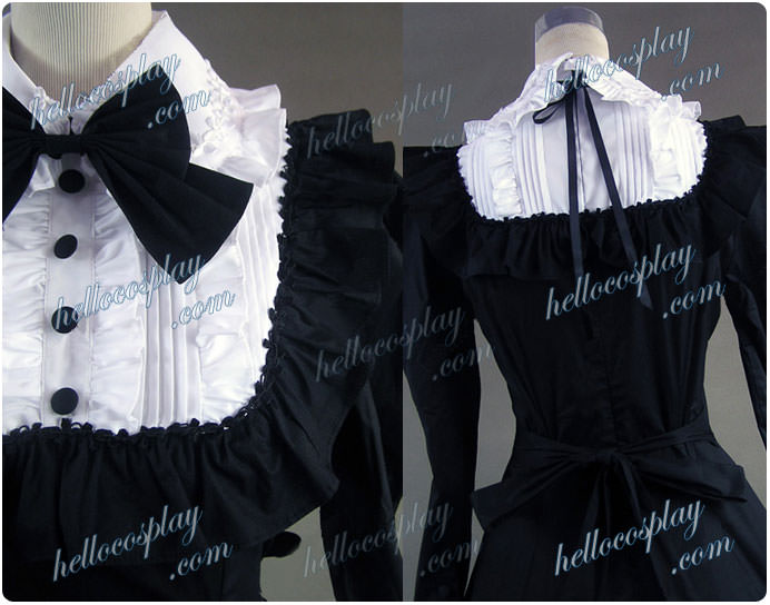 Japan Lolita Cosplay Cotton Dress Ball Gown Prom