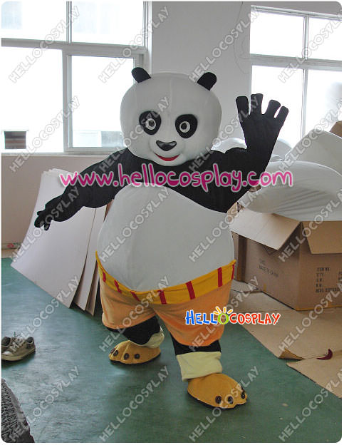 Kung Fu Panda Po Mascot Costume Adult Mascots