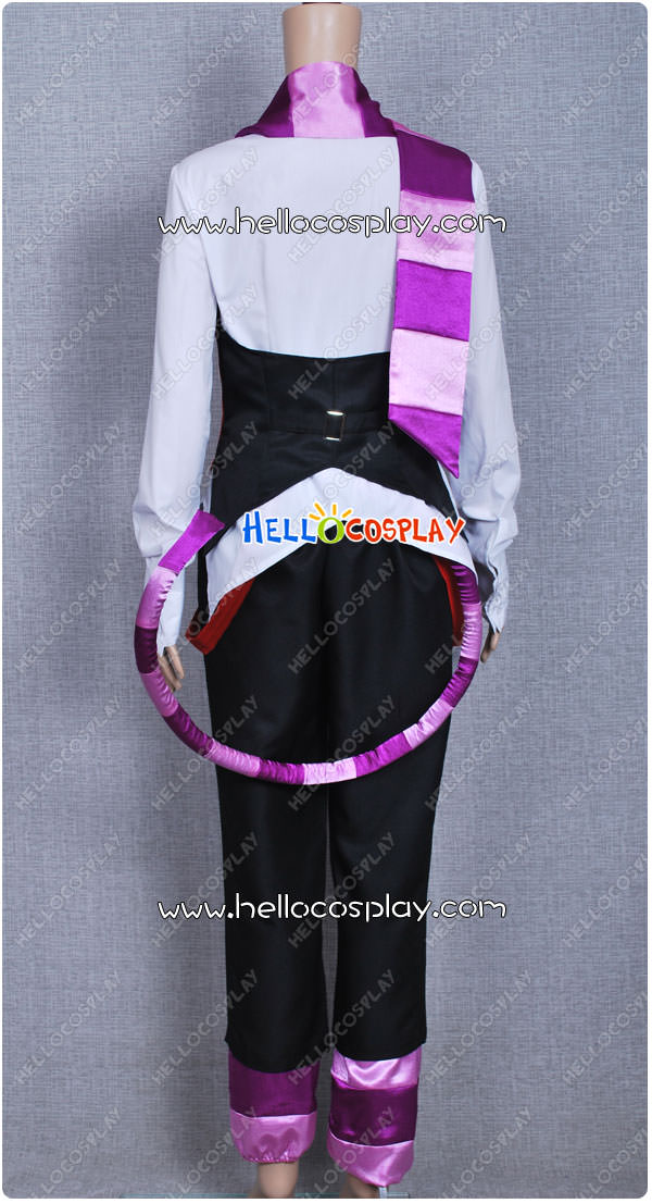 Black Butler Cosplay Kuroshitsuji in wonderland Grell Sutcliff Cheshire Cat Costume