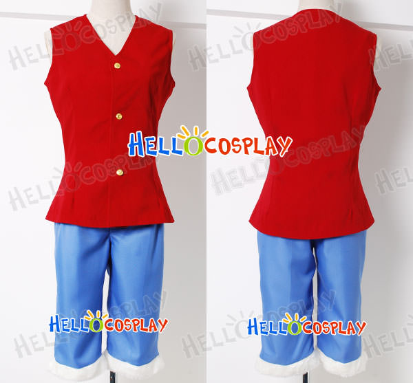 one piece cosplayers costume 