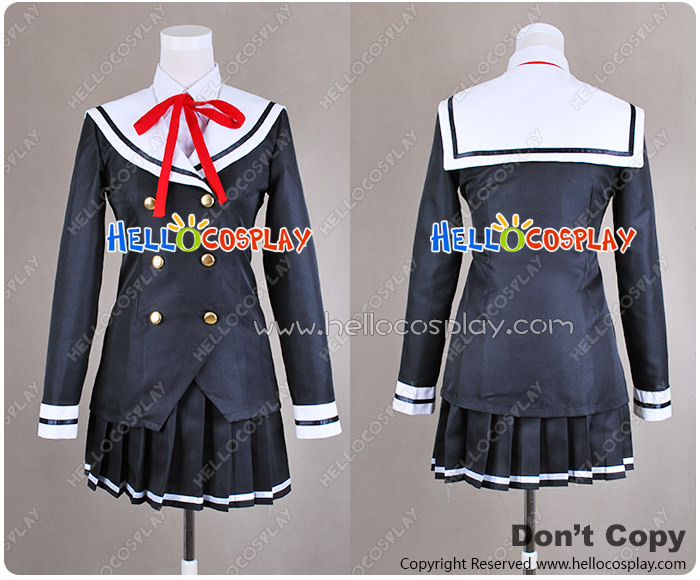 OniAi Akiko Himenokouji Cosplay Costume School Girl Uniform