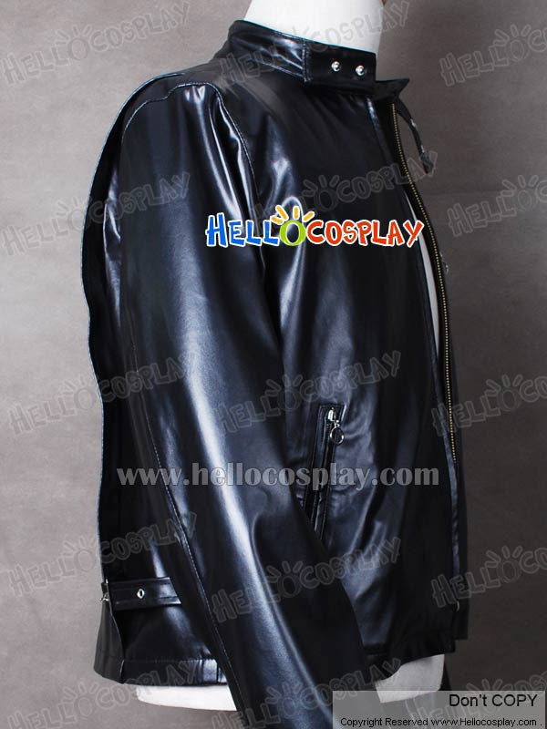 Smallville Clark Kent Black Leather Jacket Costume