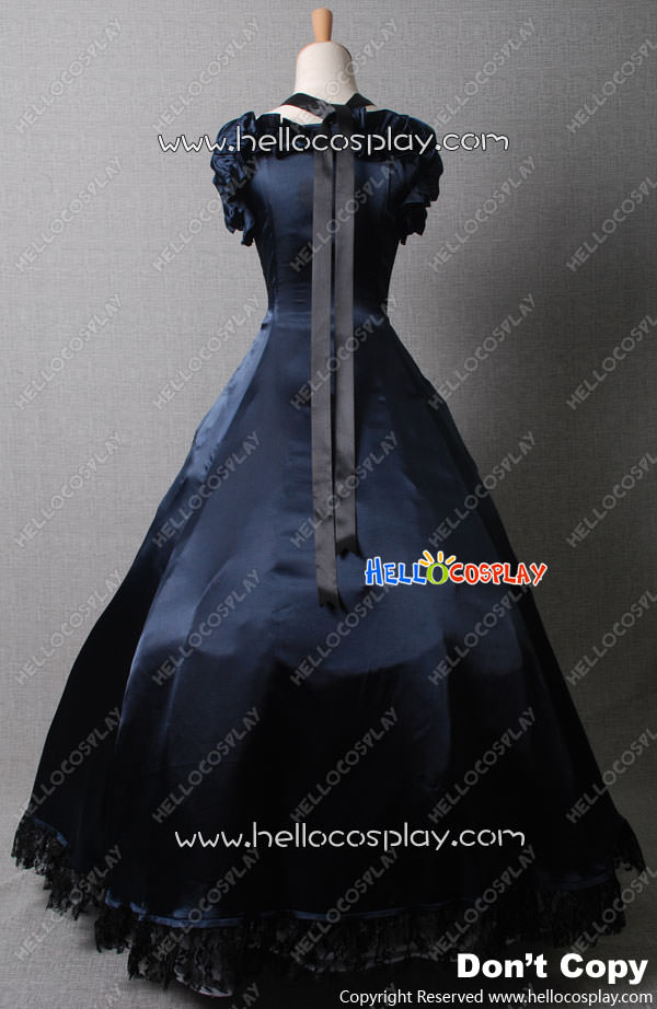 Southern Belle Civil War Lolita Gown Dress Prom 037