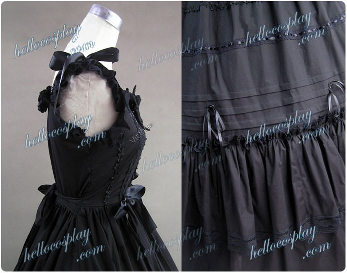 Southern Belle Gothic Lolita Ball Gown Dress Black Dress