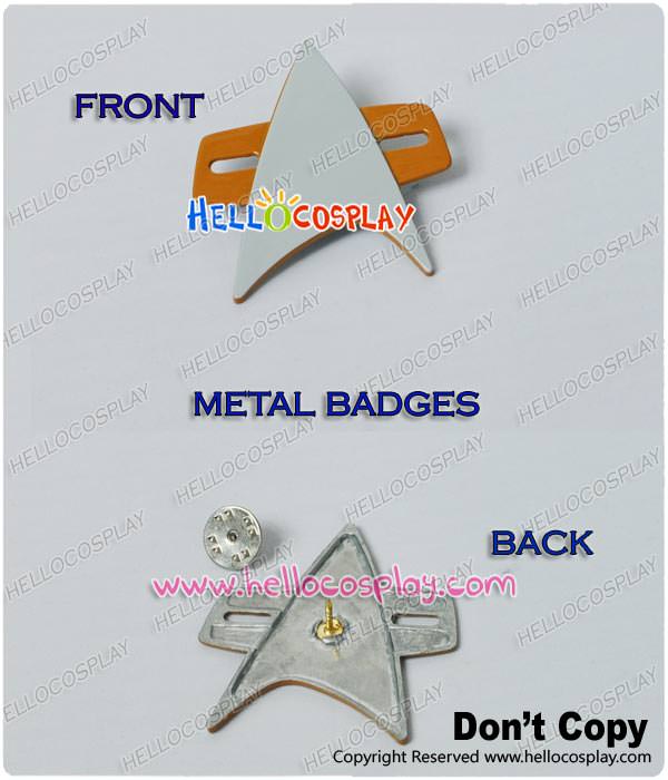Star Trek Metal Patch Badge Insignia Uniform
