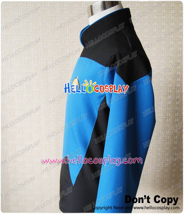 Star Trek TNG The Next Generation Teal Shirt Uniform Costume