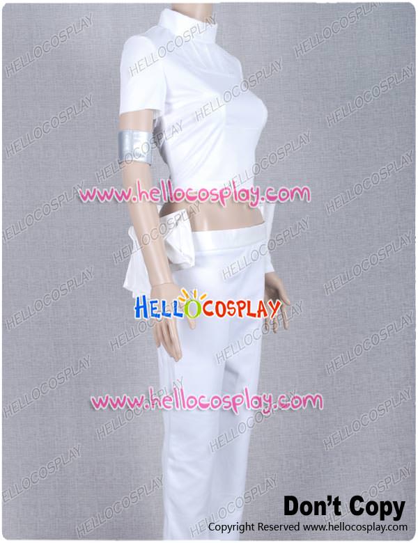 Star Wars Cosplay Padmé Padme Amidala White Costume