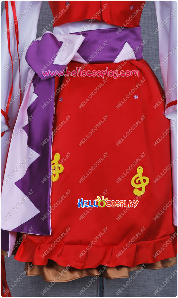 Vocaloid 2 Cosplay Tsugai Kogarashi Hatsune Miku Costume Japanese Clothes
