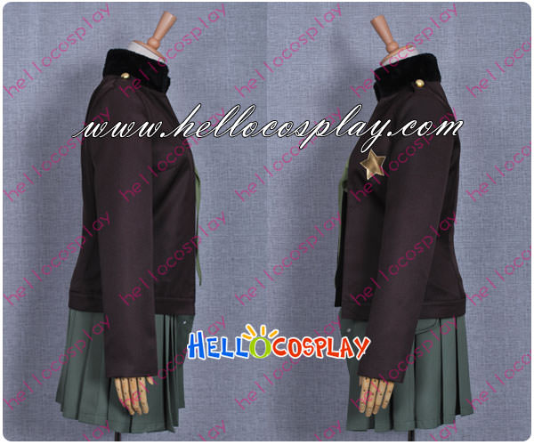 Axis Powers: Hetalia Cosplay Nyotalia United States Female Dress