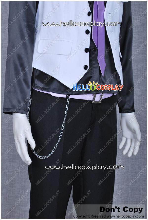 Vocaloid 2 Cosplay Just A Game White Camellia Kamui Gakupo Costume
