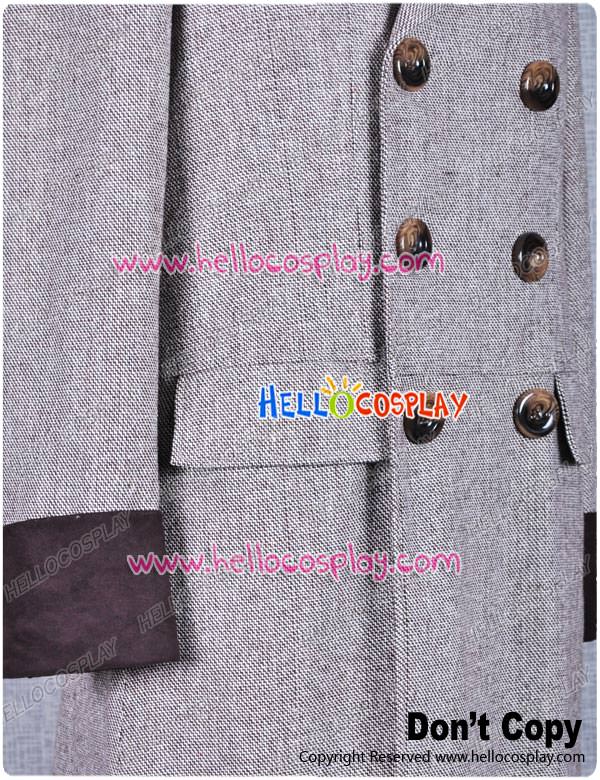 Who is Doctor Dr. Wenge Brown Trench Coat Costume