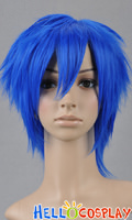 Dark Blue Short Wig Layered Cosplay Wig Dark Blue Short Wig Layered Cosplay Wig