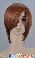 Dark Sienna Gold Cosplay Short Layer Wig Dark Sienna Gold Cosplay Short Layer Wig