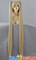 Gold Yellow Blonde Cosplay Wig Clip On Ponytails Gold Yellow Blonde Cosplay Wig Clip On Ponytails