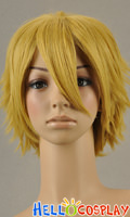 Golden Yellow Cosplay Short Layered Wig Golden Yellow Cosplay Short Layered Wig