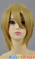 Green Yellow Short Layered Cosplay Wig Green Yellow Short Layered Cosplay Wig