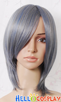 Grey Blue Short Cosplay Wig Grey Blue Short Cosplay Wig