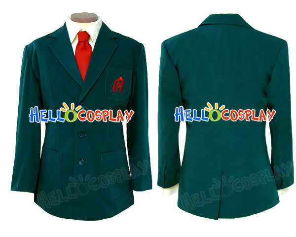 Haruhi Suzumiya School Uniform Boy Kyon Cosplay Costume